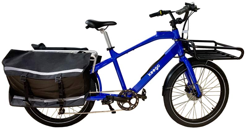 Keego Delivery Ebike With Panniers