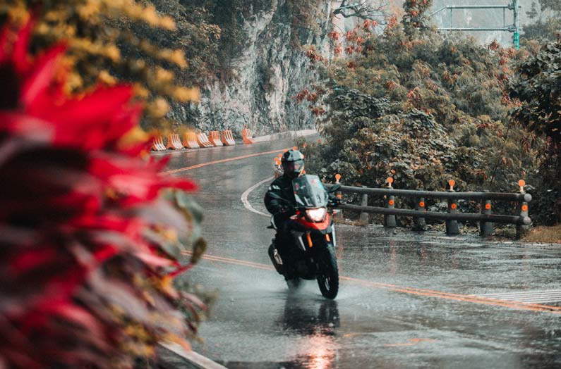 Riding 2-wheelers in all weathers