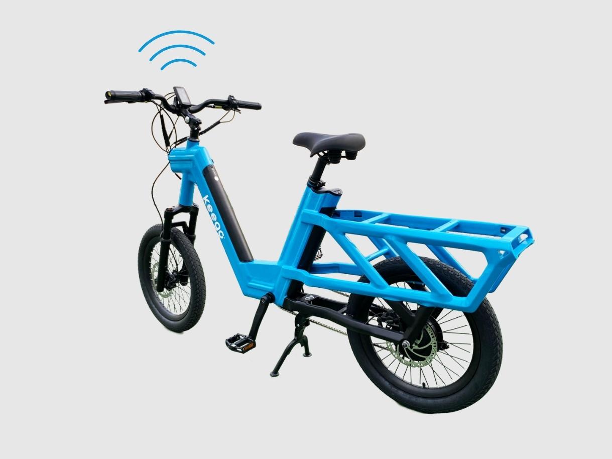 KG3 Smart Delivery Ebike - Back - Keego Mobility