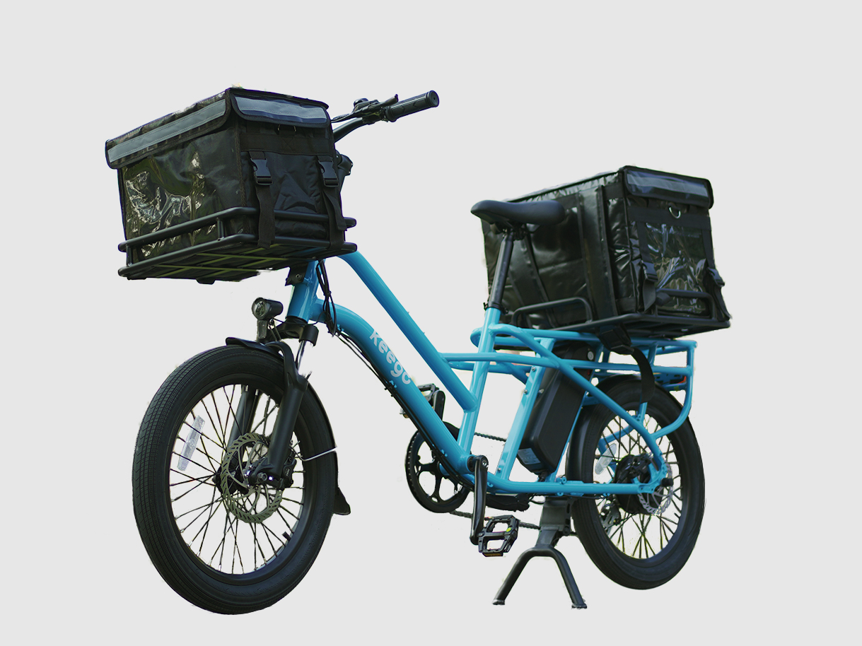 KG4 Ultimate Delivery Ebike - Blue - Keego Mobility