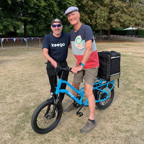 biking advocate and keego Keego's Martyn Kaye - keego mobility