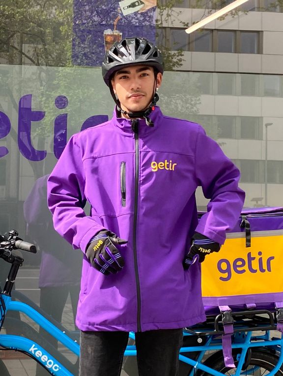 Keego Empowers Couriers and Fleets - Diabier Getir Courier 