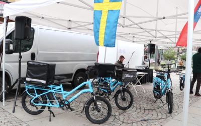 Hop on, let’s ride! First KG4 Delivery Ebike Test Riding Event in Sweden