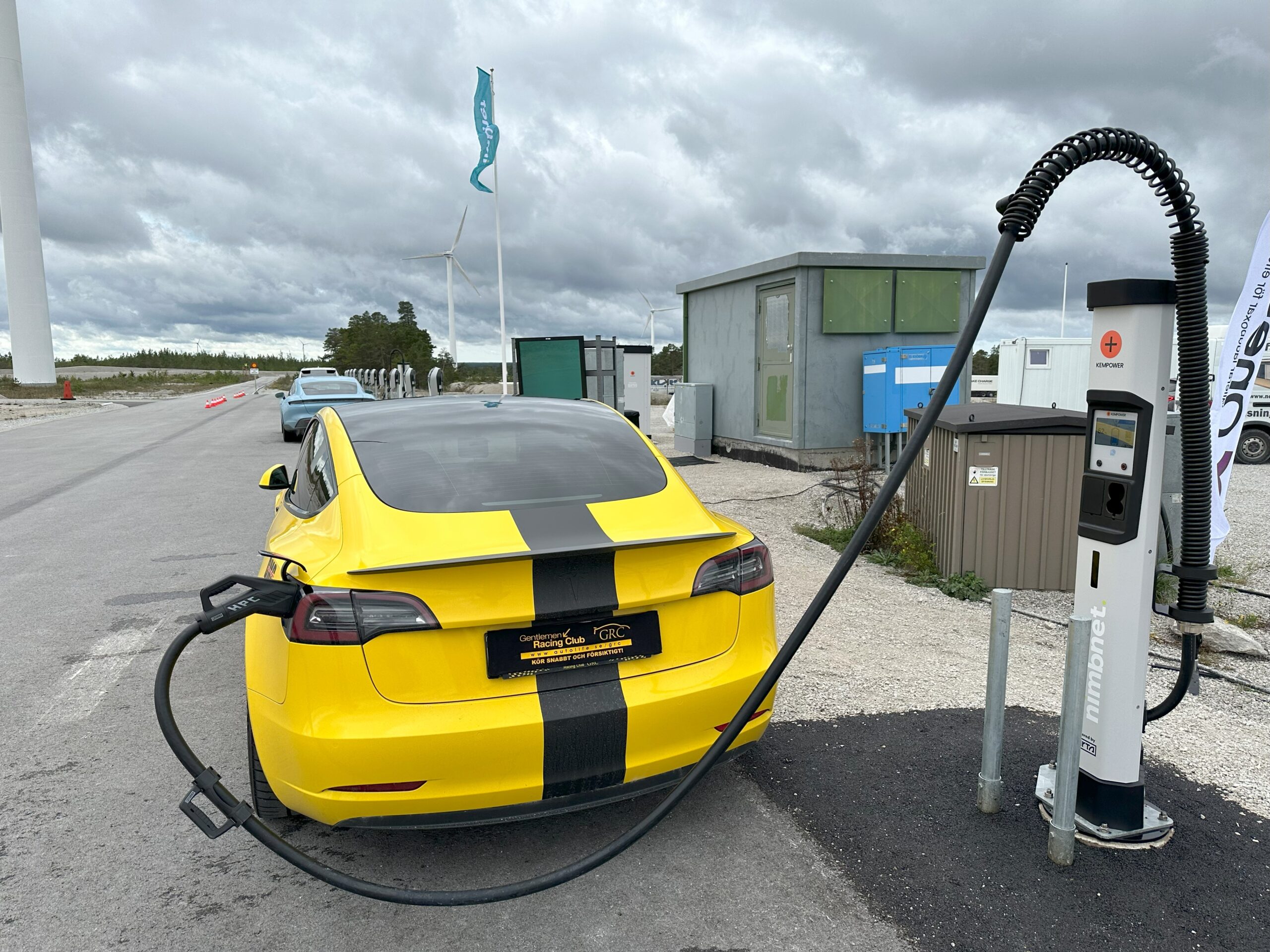 Nimbnet Launches Their First Electric Vehicle Fast Chargers at Gotland Ring